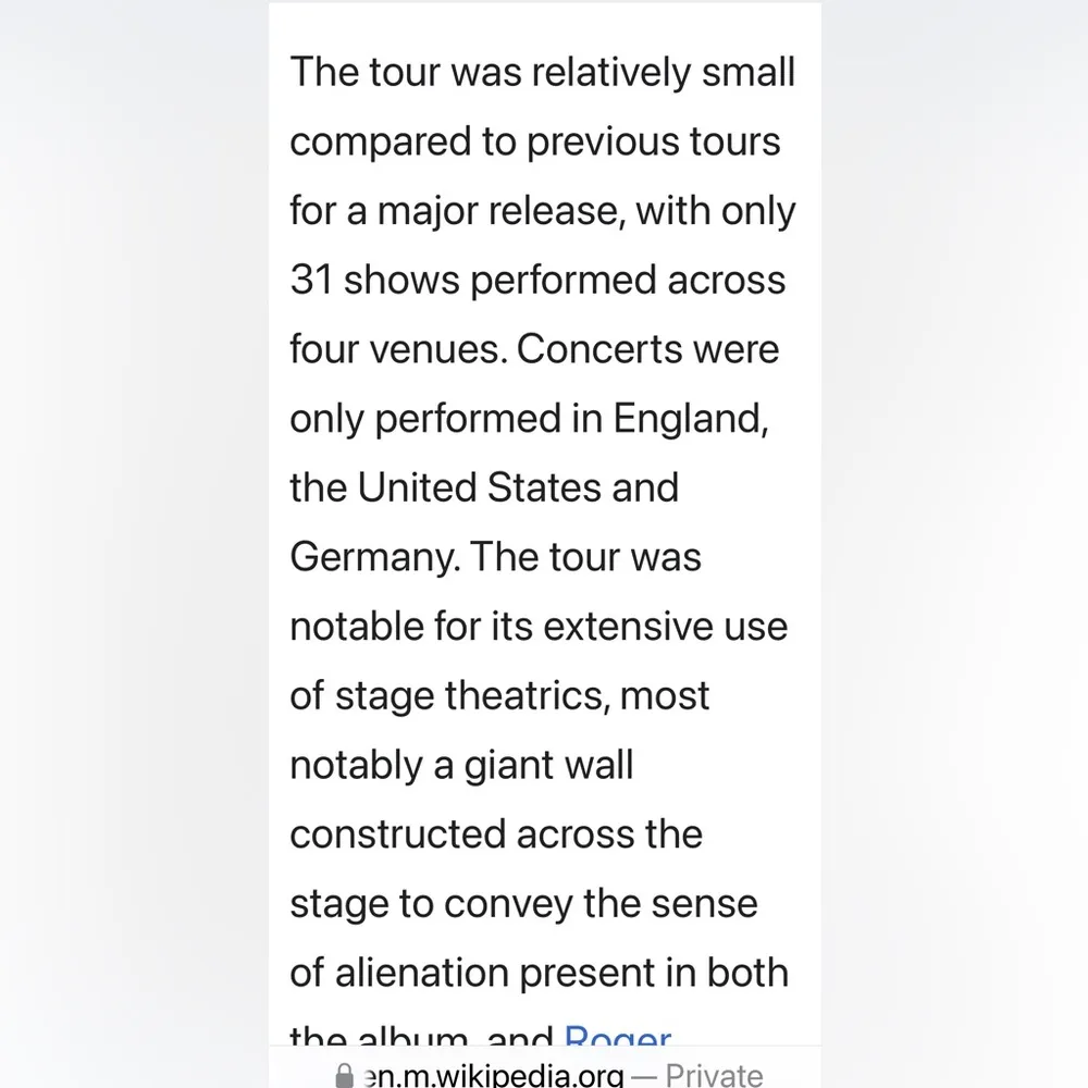 Vintage Pink Floyd The Wall Double Sided Concert T-Shirt, NYC MSG, Rock Band - Image 12