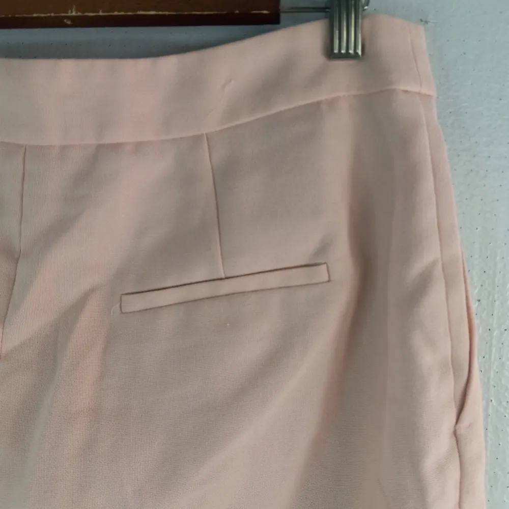 Zara Woman L 32x25 Elegant Workwear Trousers in Pale Pink - Image 4