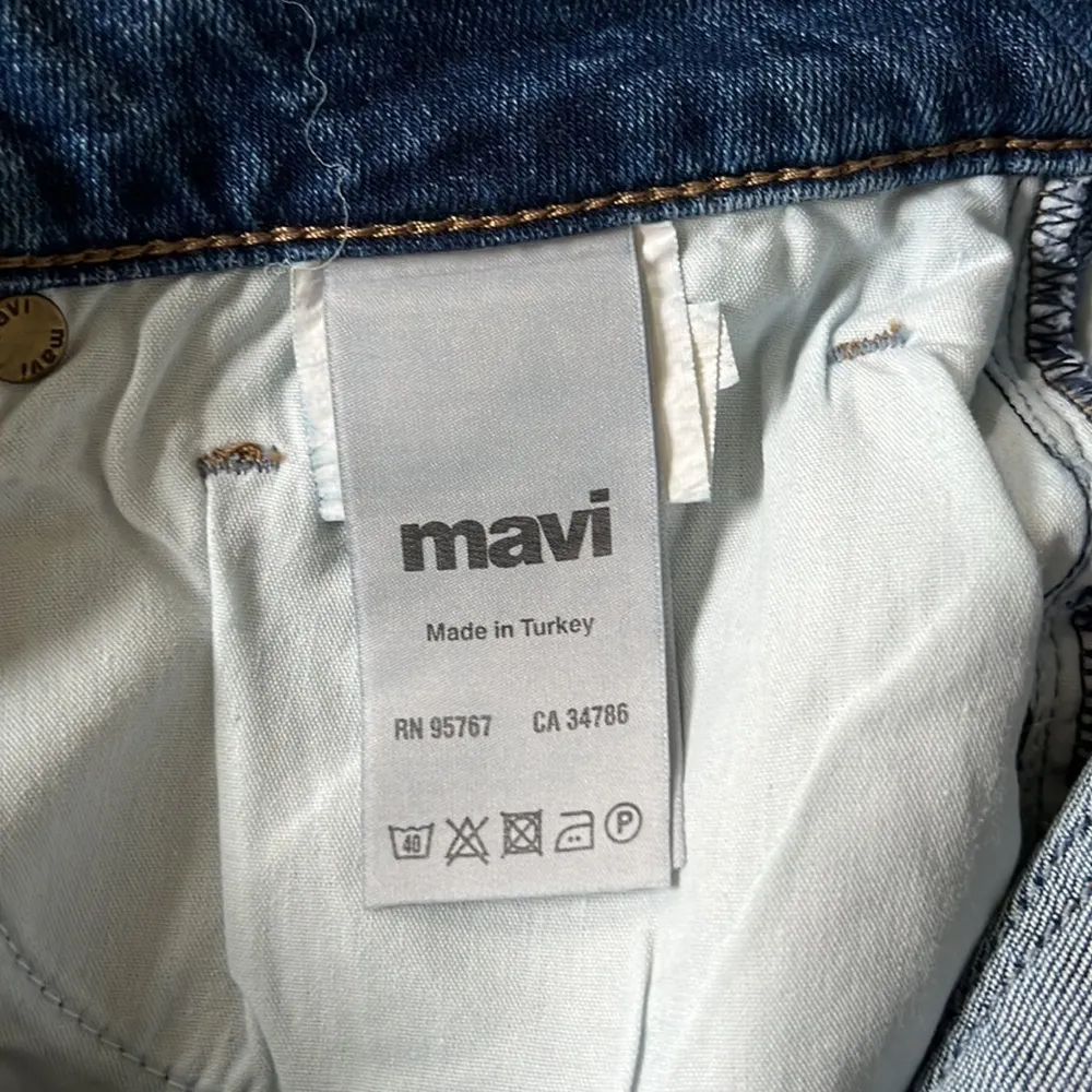 Mavi Brenda patch Boyfriend denim jeans size 27 Blue - Image 8