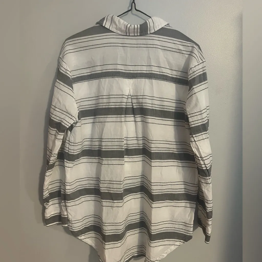 Matilda Jane‎ x Joanna Gaines Striped Cotton Shirt, Sz S - Image 4