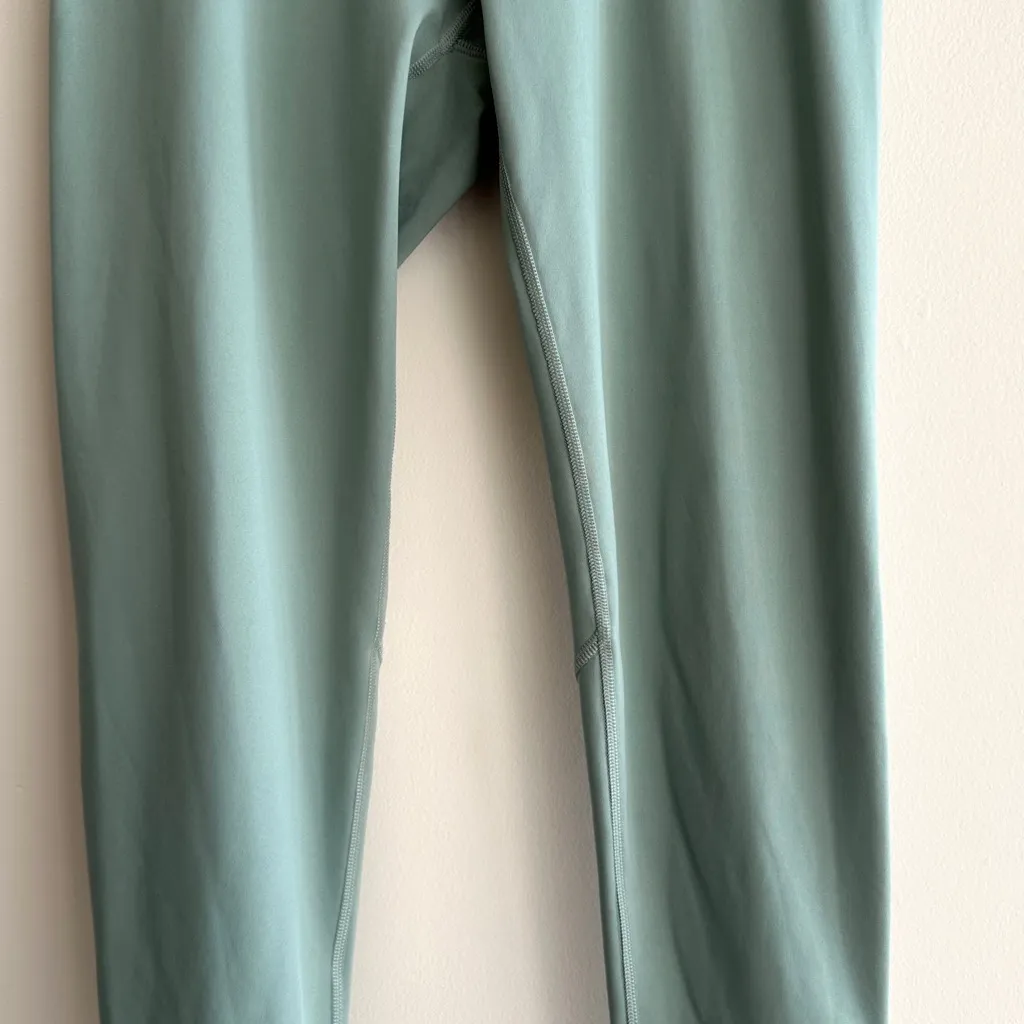 adidas Light Green Leggings, Women’s Activewear Leggings, Size Large - Image 3
