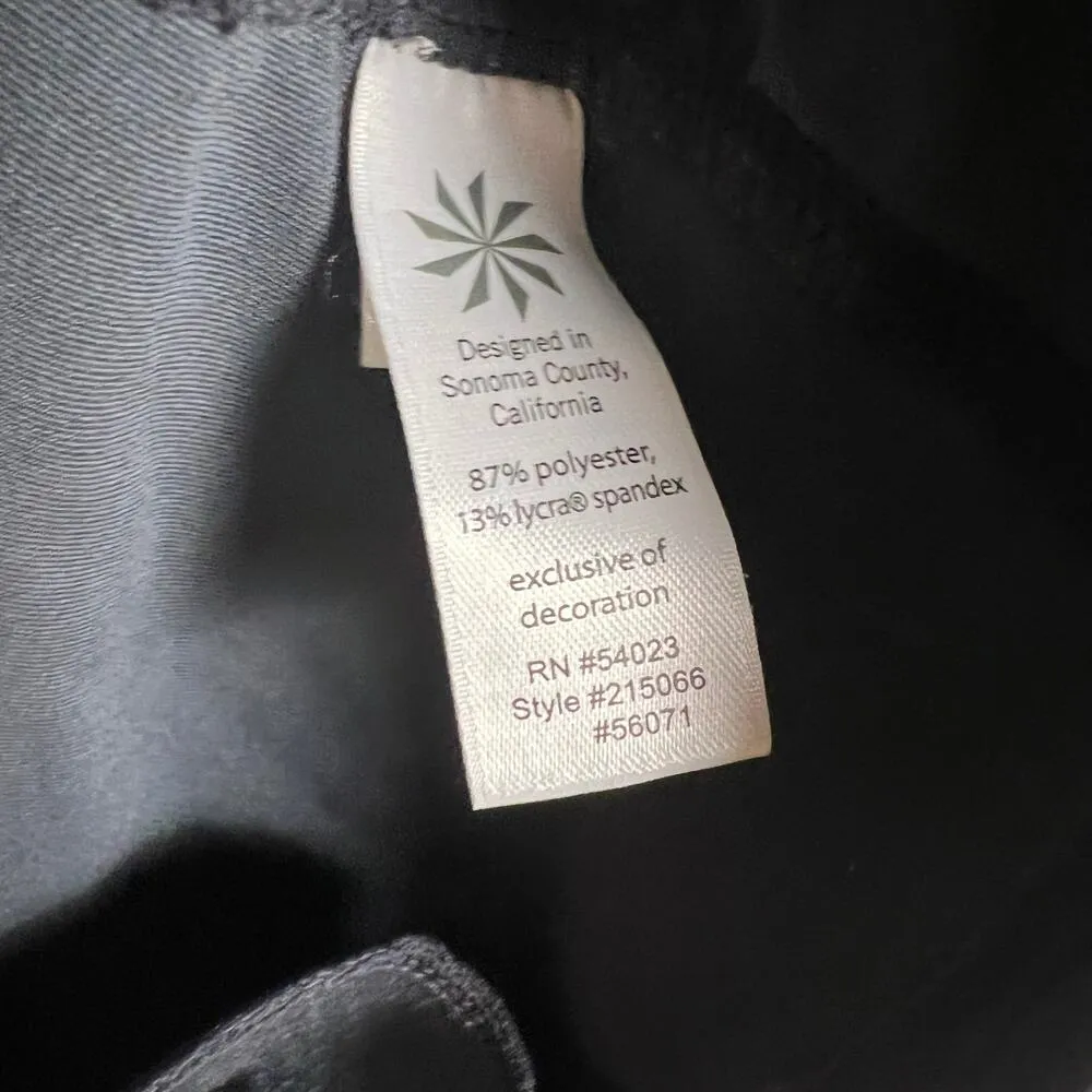 Athleta Interpid Sun Shield Gray Long Sleeve Quarter Zip Shirt Size Medium - Image 9