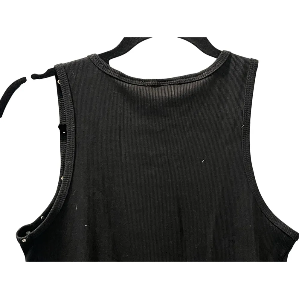 Vintage 2008 Wrangler National Finals PRCA Las Vegas Tank Top Size Large Bling Black - Image 5