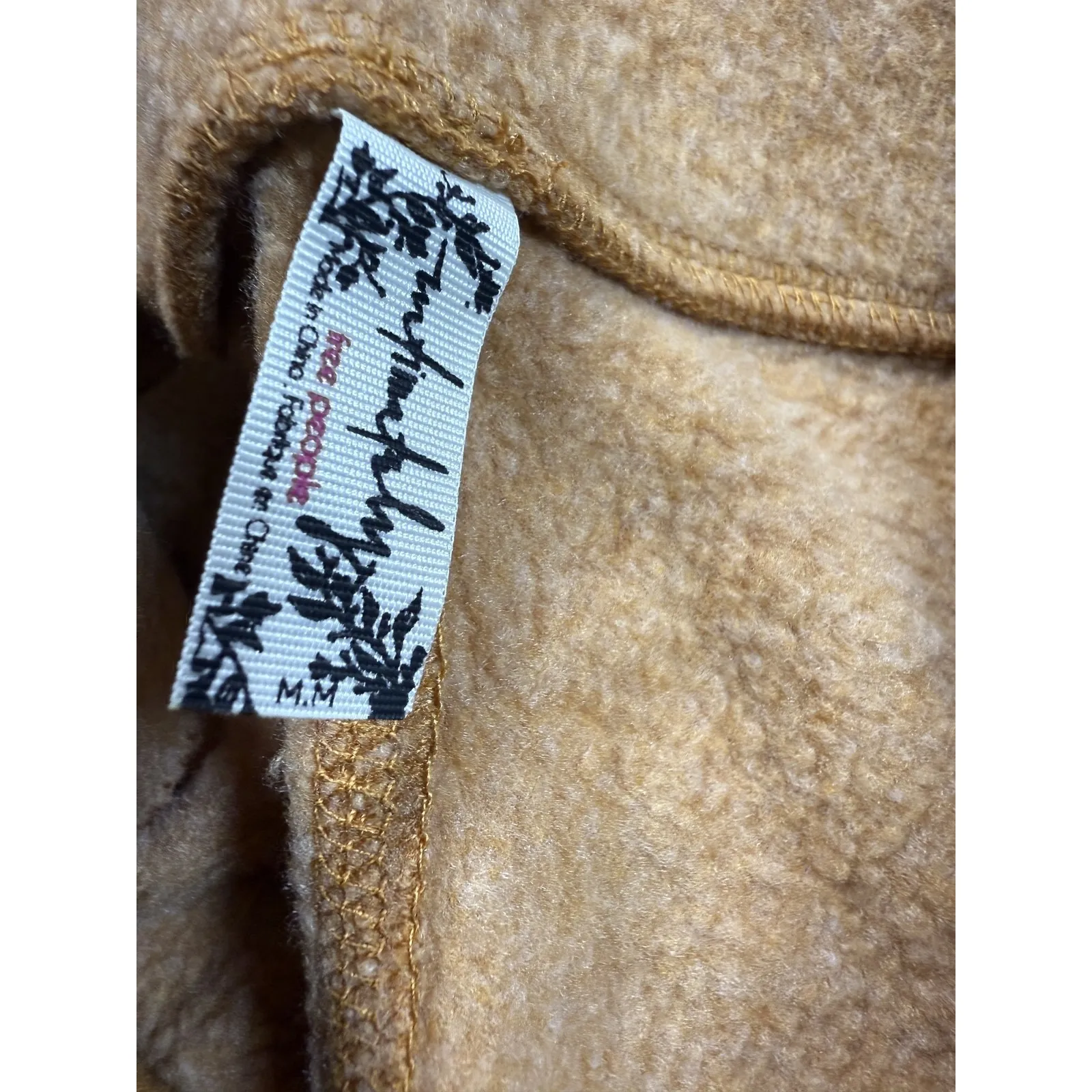 Free People Shorts Womens Medium Fleece Lined Cozy Lounge Drawstring Pockets - Image 4