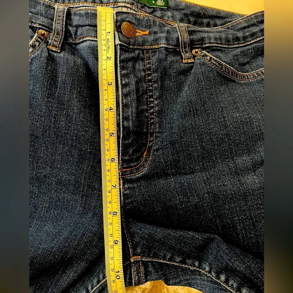 Lauren Ralph Lauren  Straight Ankle Denim Blue Jeans Women's Size 8 - Image 9