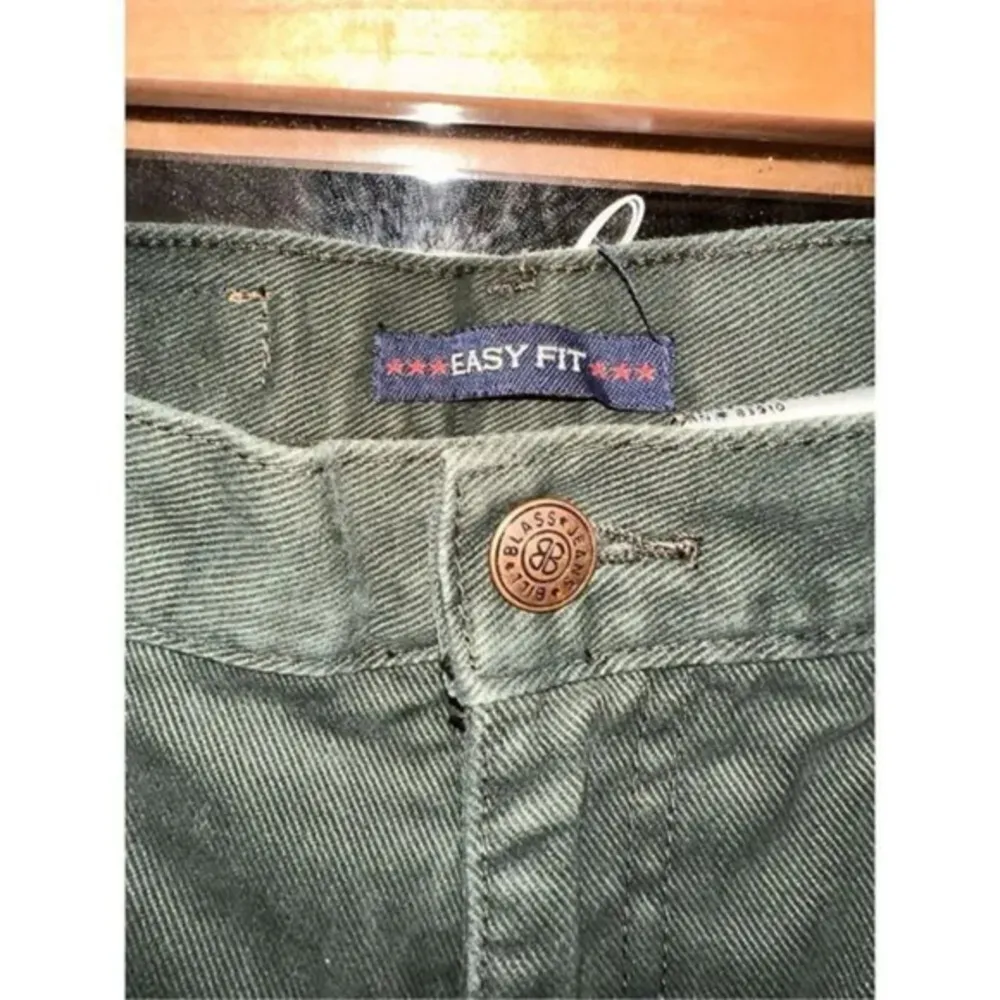 Bill Blass Dark Olive Green Like New Jeans‎ - Image 4