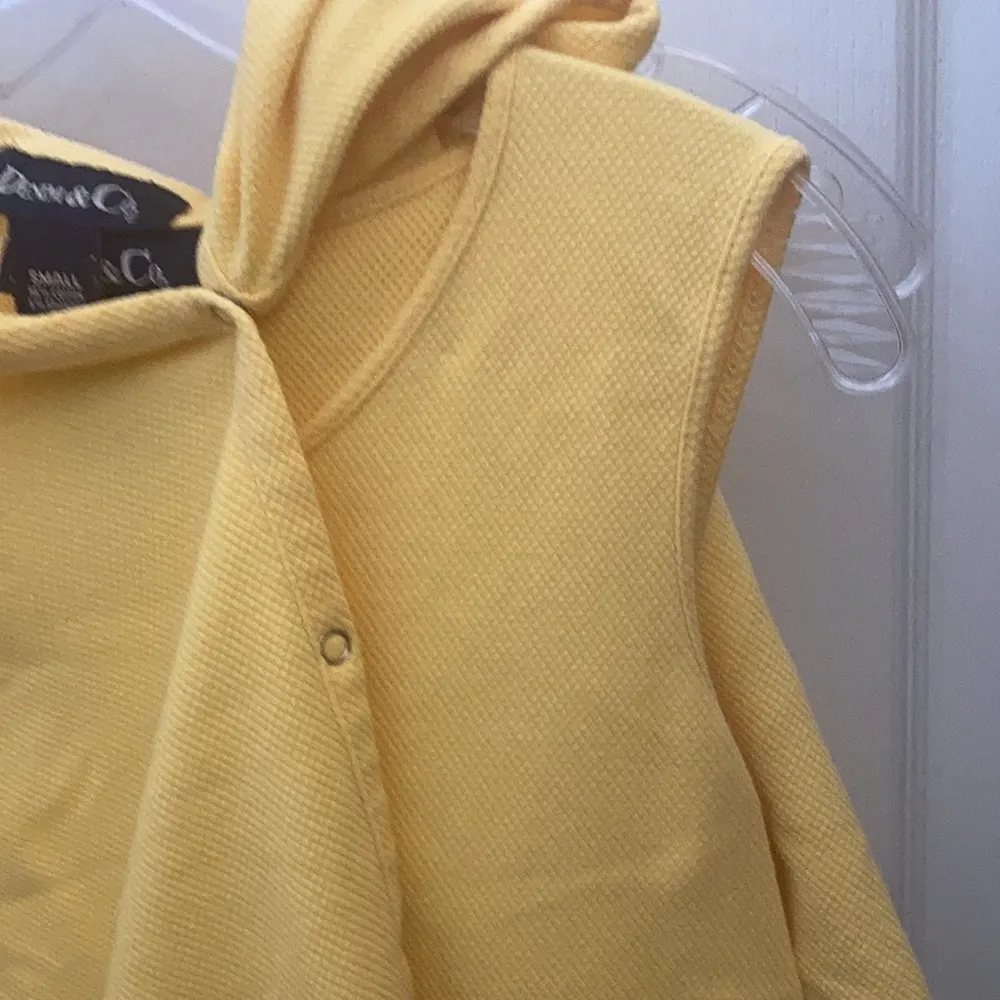 FINAL MARKDOWN Denim and company two piece set small Yellow - Image 4