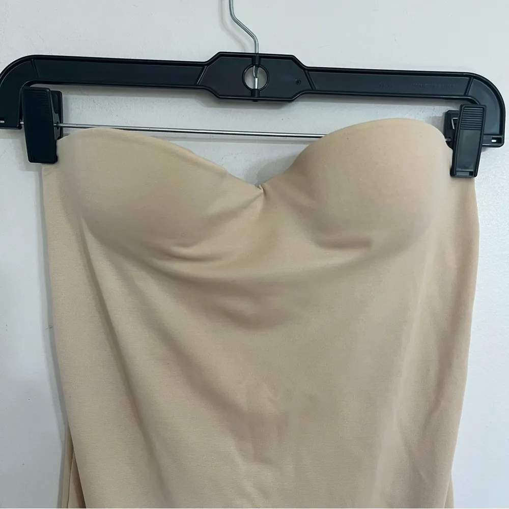 Womens Self Expressions By Maidenform Strapless Shapewear Slip Dress‎ Size 34B - Image 2