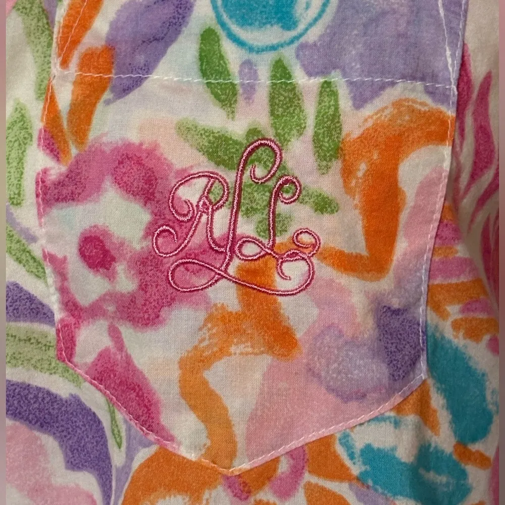 Lauren Ralph Lauren Women Multicolor Night Gown Dress Coverup - Image 3