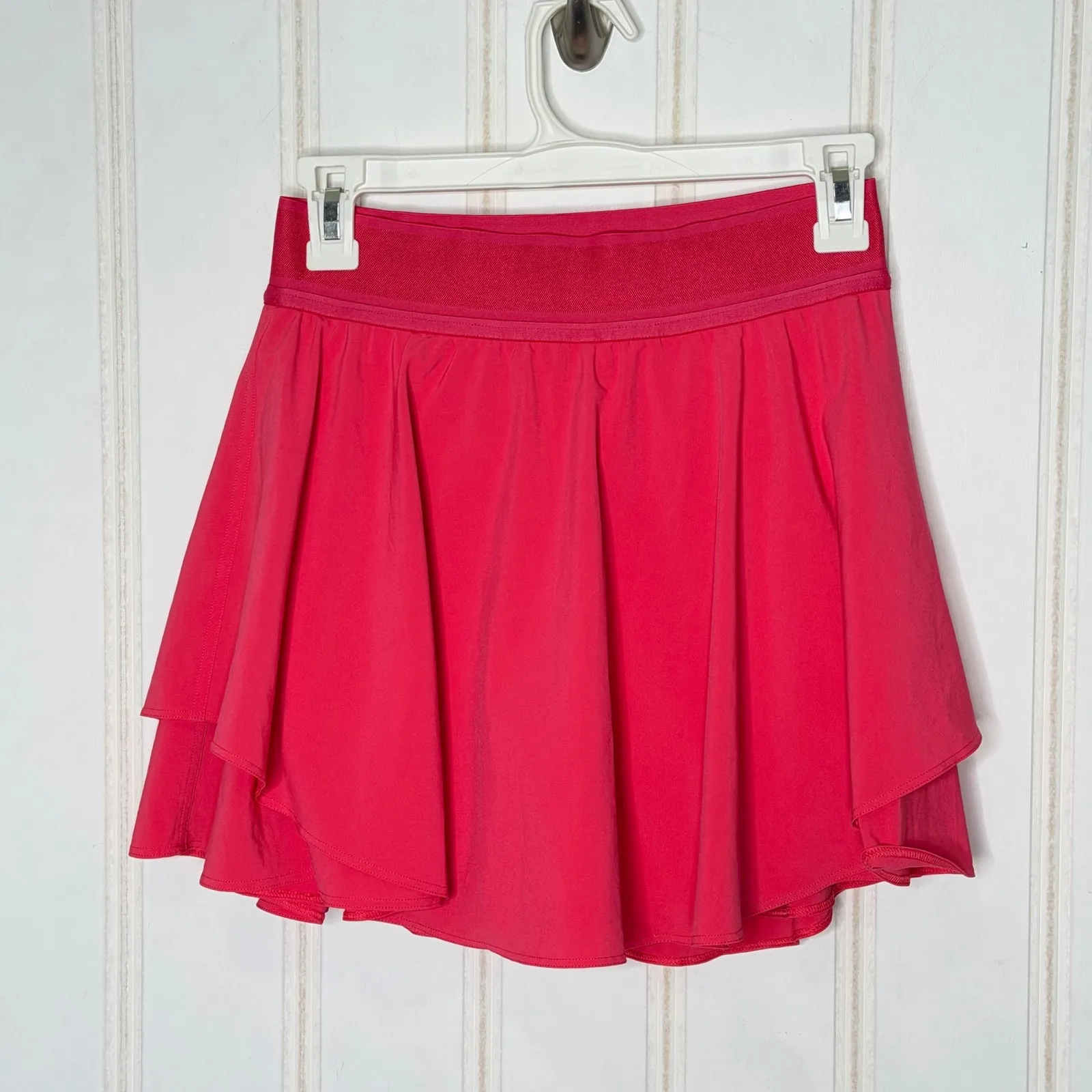Lululemon Court Rival Skirt Pink Athletic Tennis Golf Women's Size 4 - Image 4