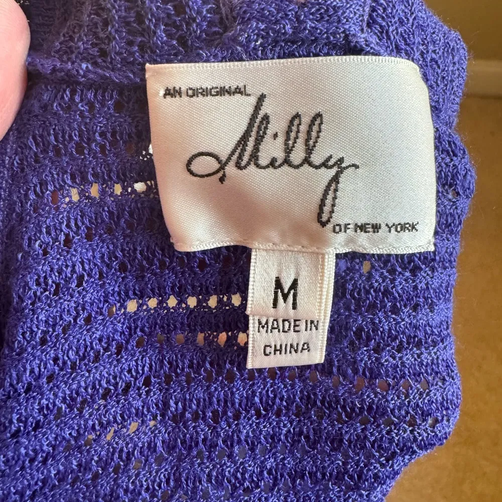 of New York Purple Swing Knit Tank Top - Image 2