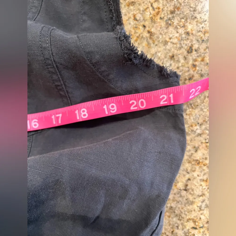 Pilcro Sleeveless Mechanic Romper by Anthropologie NWOT Size Medium Linen blend - Image 10