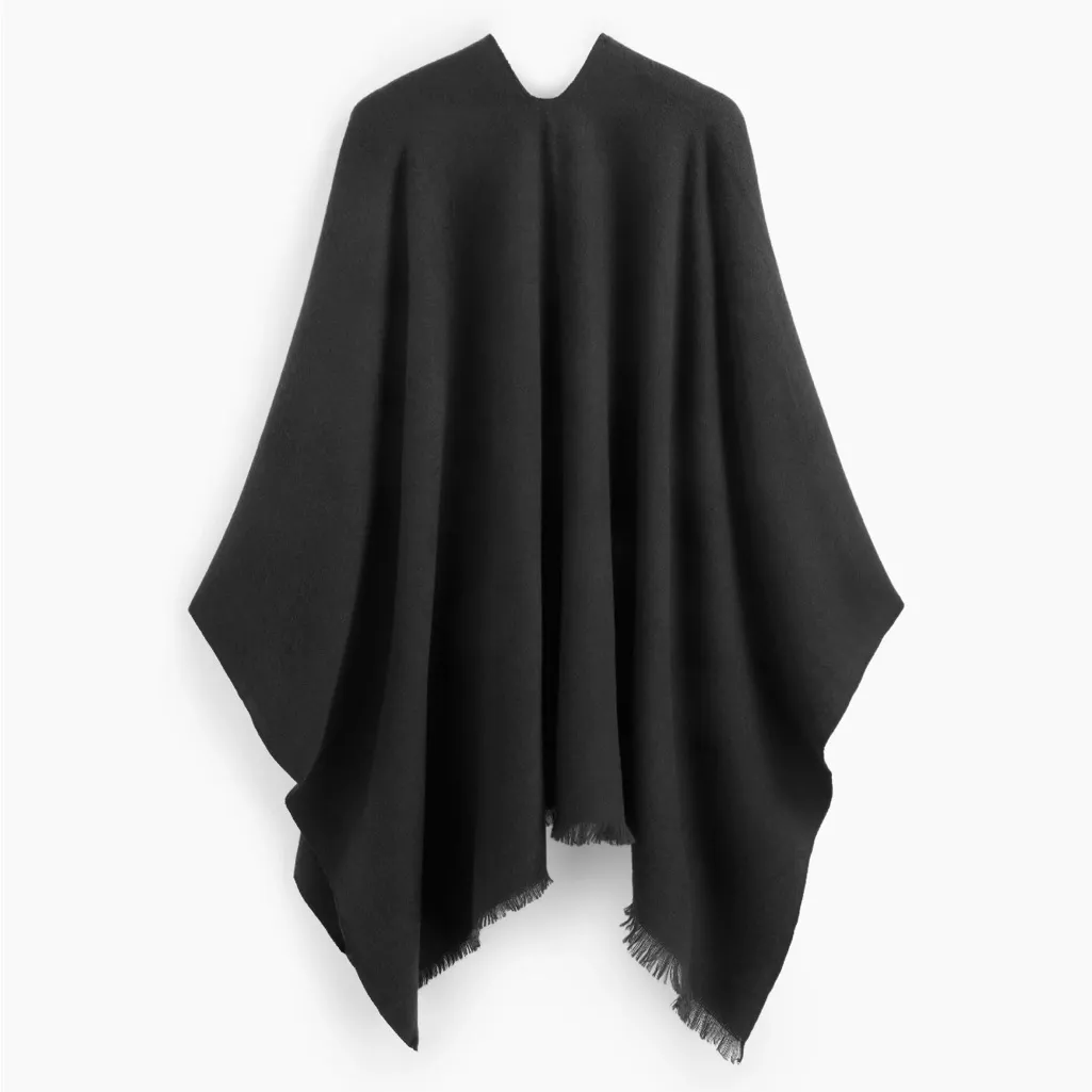 Cider Winter Warm Shawl Black– New With Tags - Image 2