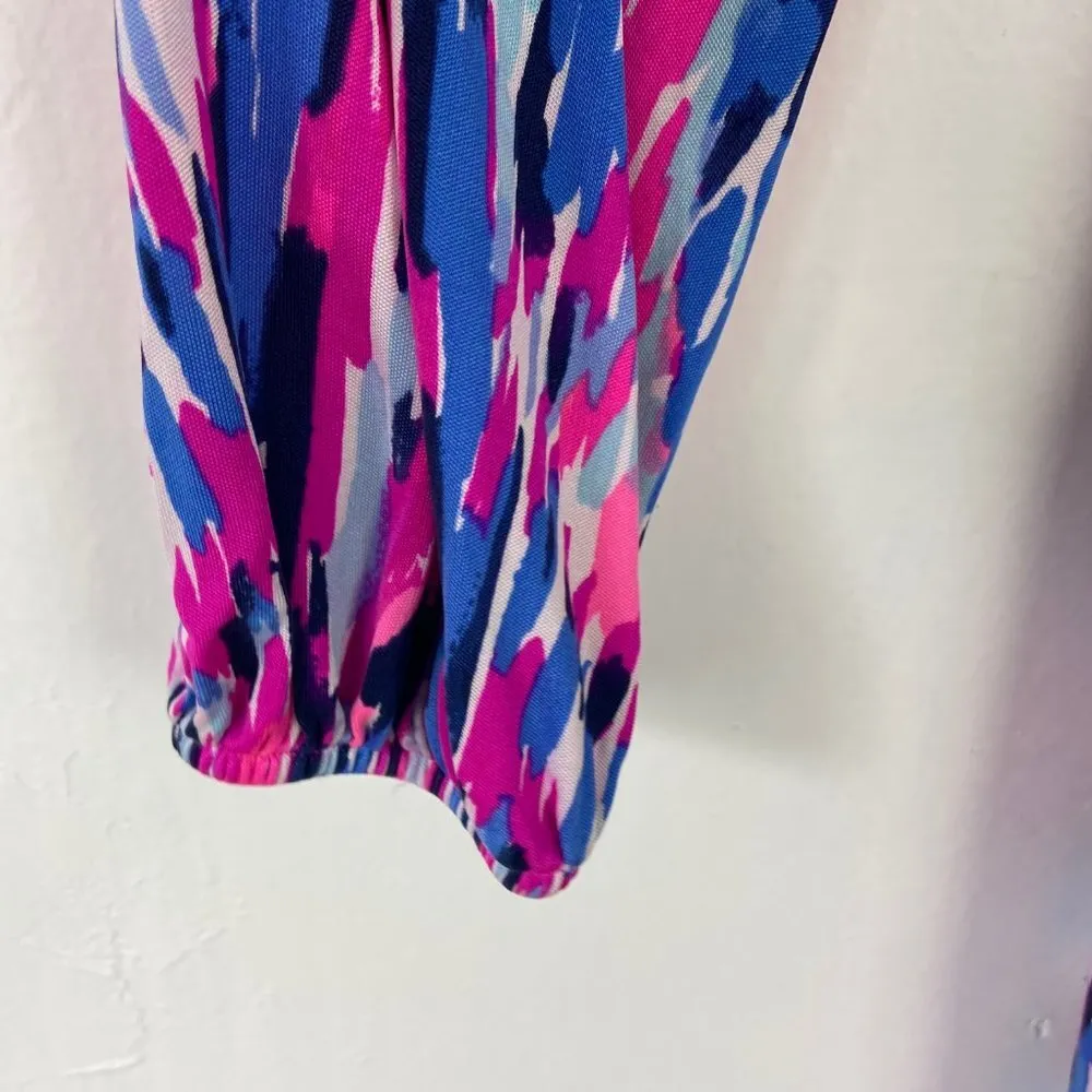 Amante Silk Jersey Dress Free Spirit One Shoulder Size XS WY504 - Image 5