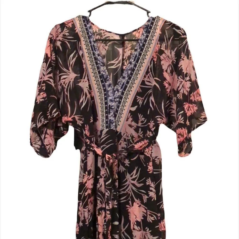 ✨ HP✨Floral Print Kimono Sleeve Maxi Dress✨ - Image 5