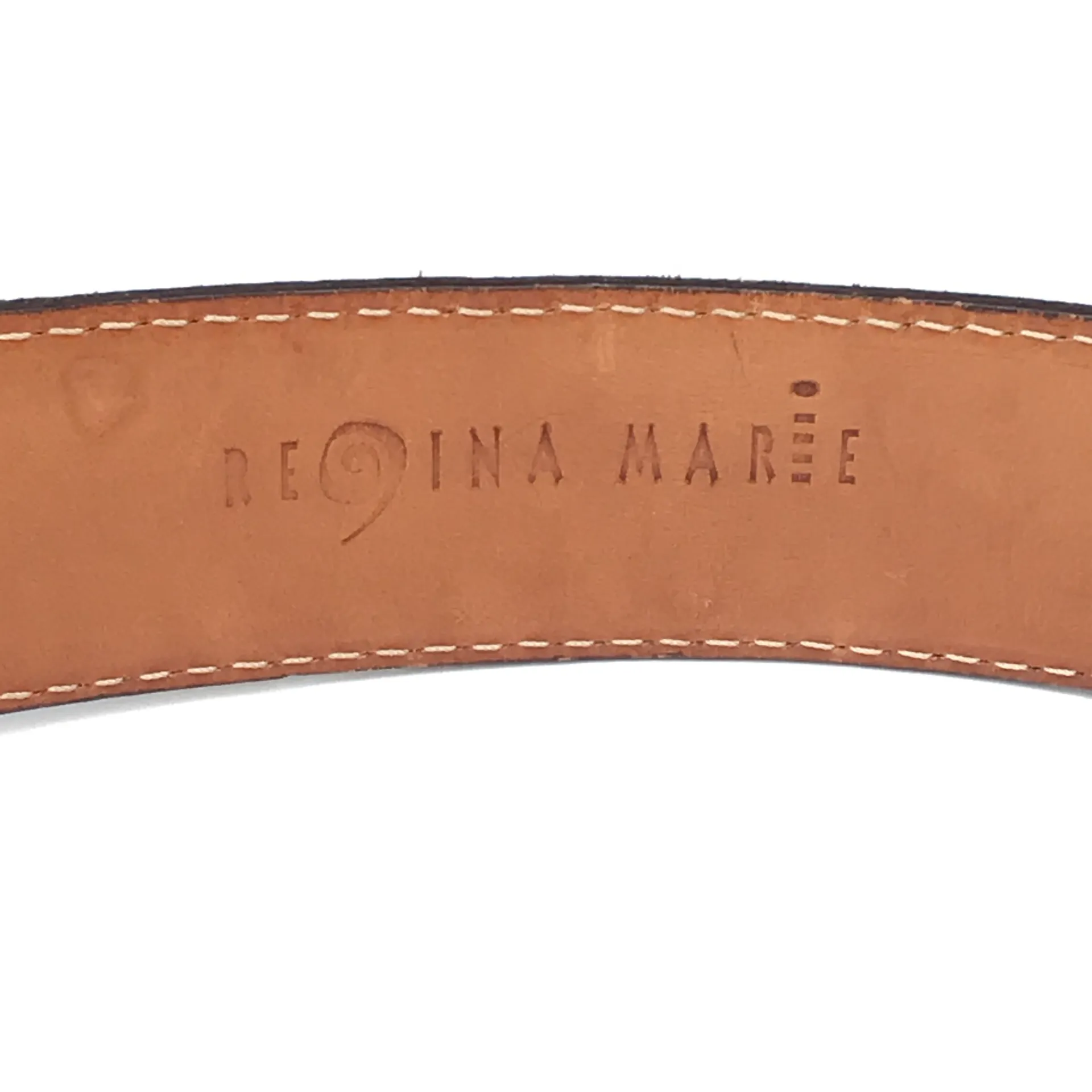 Rare Vintage  American Coin Quarter Dime Leather Belt Accessories - Image 6