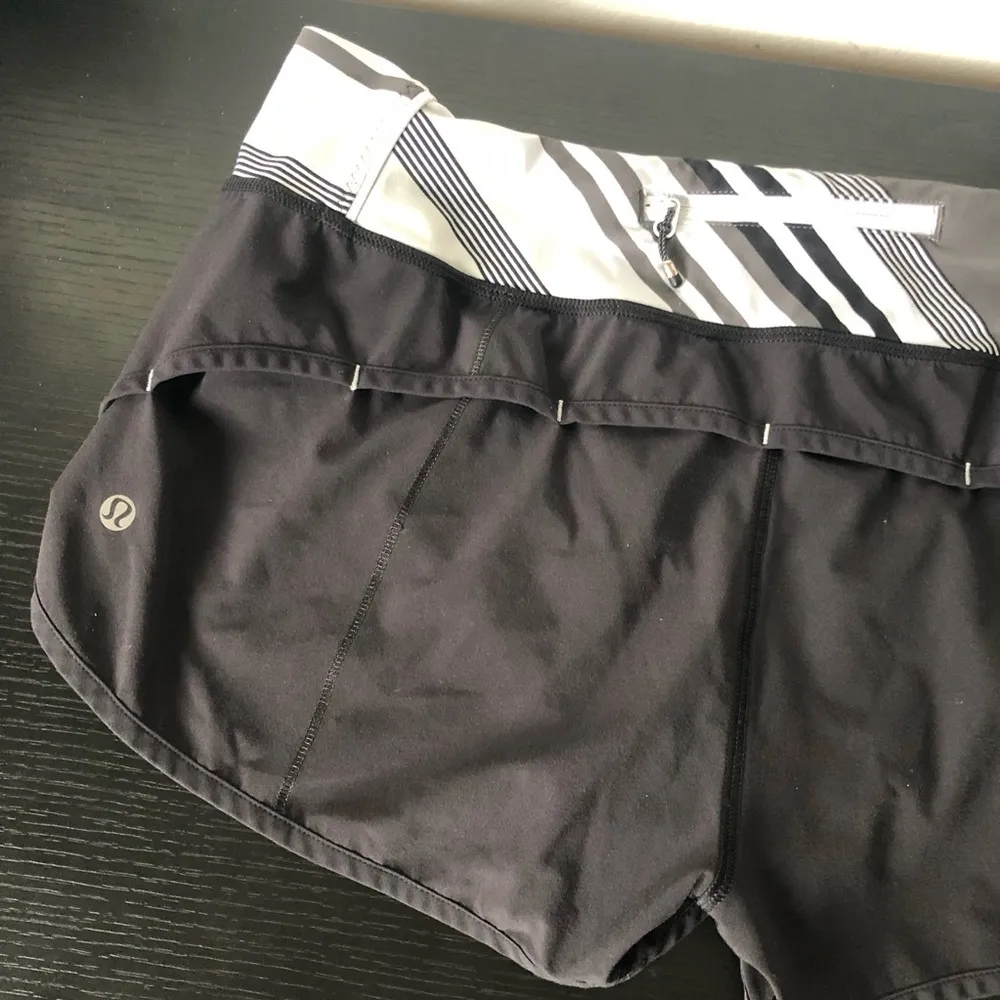 Lululemon Speed Shorts Black 10 Medium - Image 4