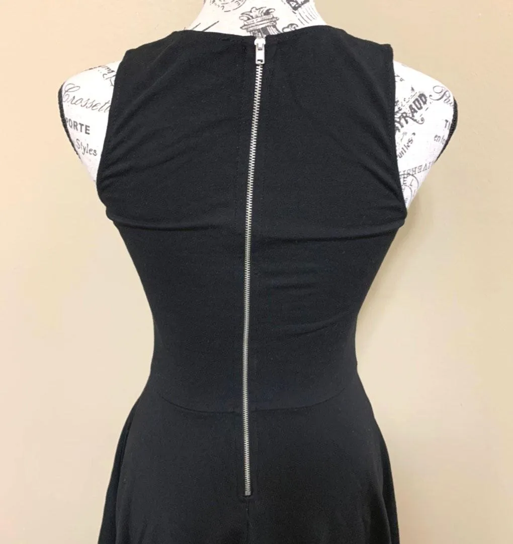 Bar lll Black Fit and Flare Dress Small - Image 8