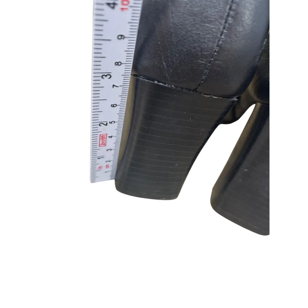 Bruno Valenti Womans Black Leather 3' Riding Equestrian Boots Sz 8.5M SKU 9567 - Image 14