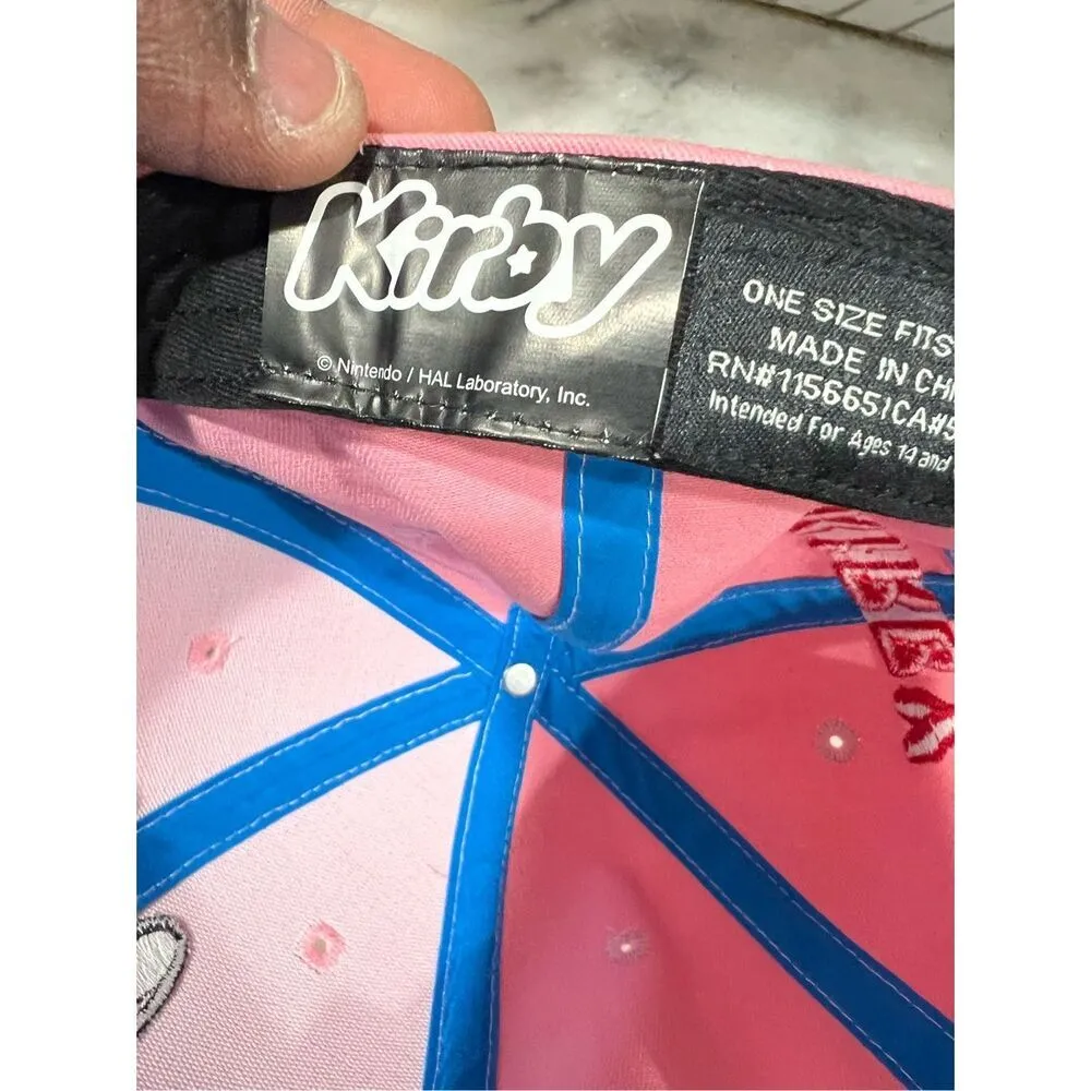 Nintendo Pink Kirby Dad Hat OSFA - Image 5