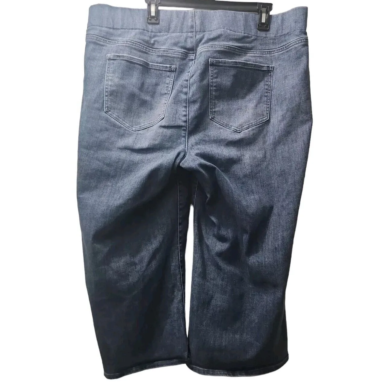 NYDJ Denim Skirt Pull‎ On Stretch Pencil Plus Size 18W - Image 2