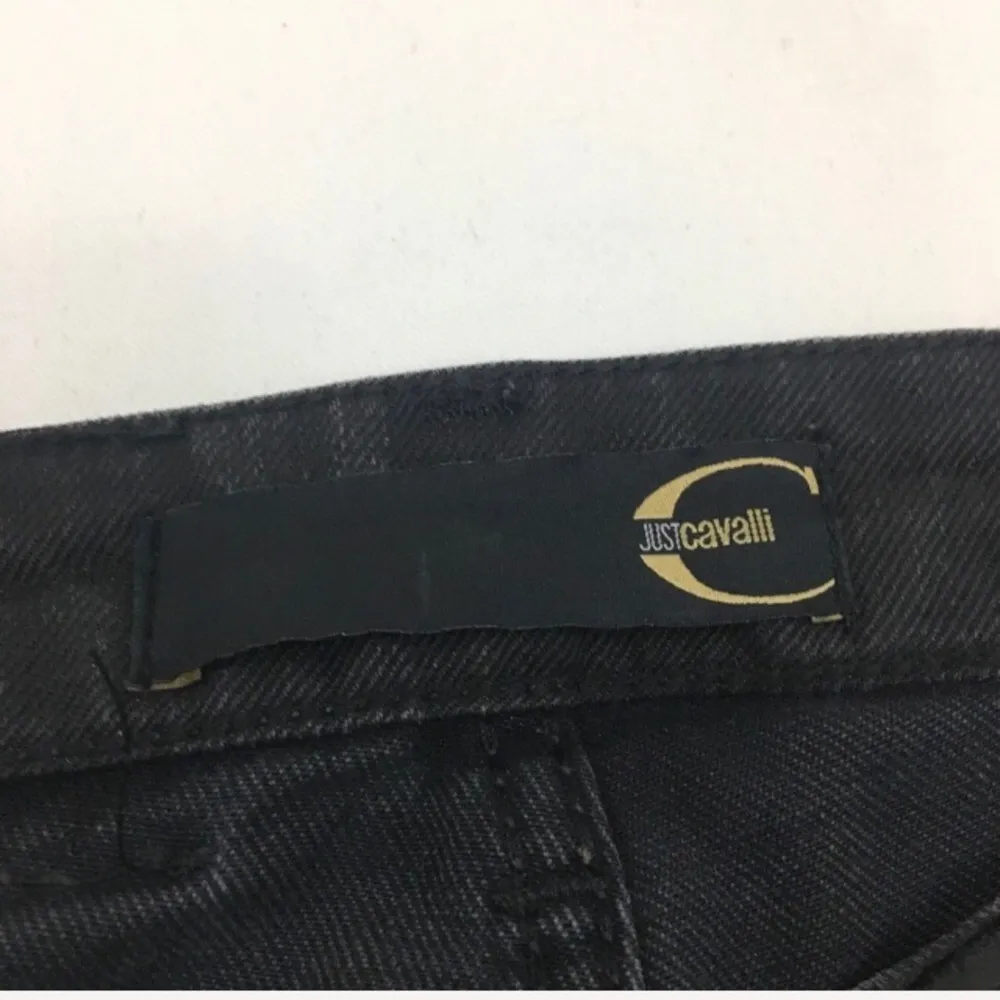 Just Cavalli Black Coated Jeans 27 - Image 6