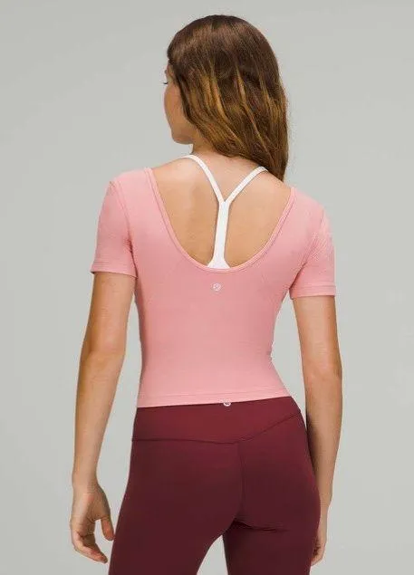 Lululemon Cropped T-shirt - Image 2