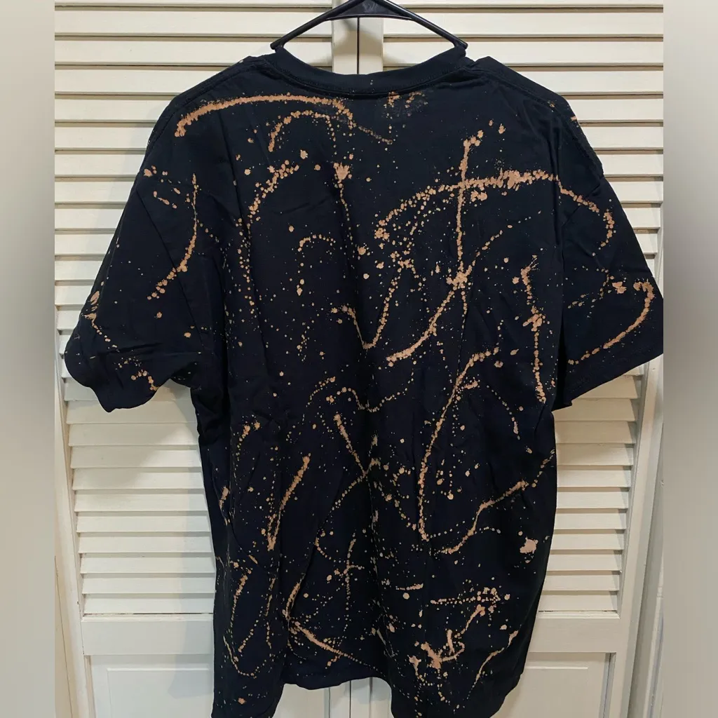 Halloween reverse tie‎ dye t-shirt - Image 3