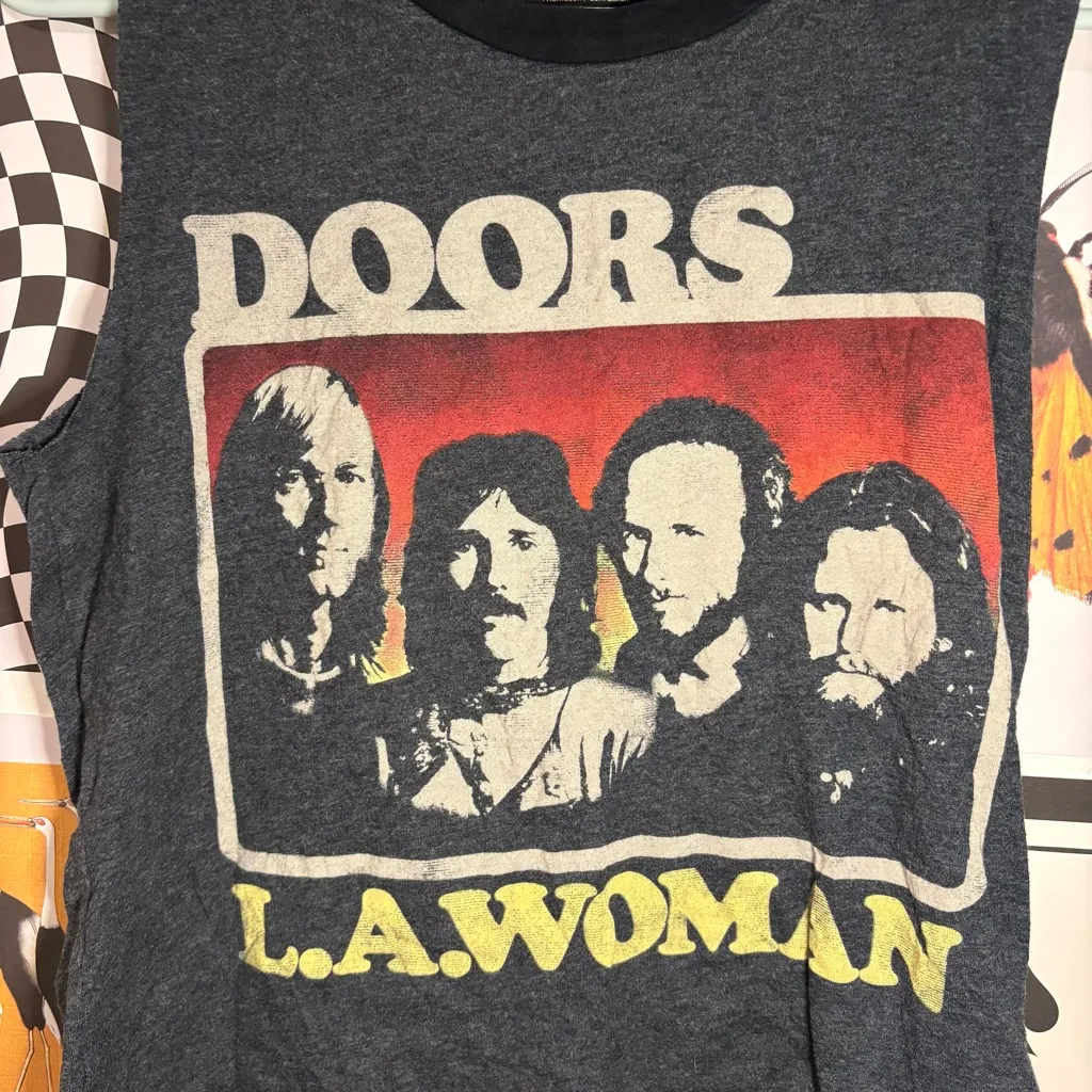 Bravado  The Doors Graphic Muscle Tee - Image 2
