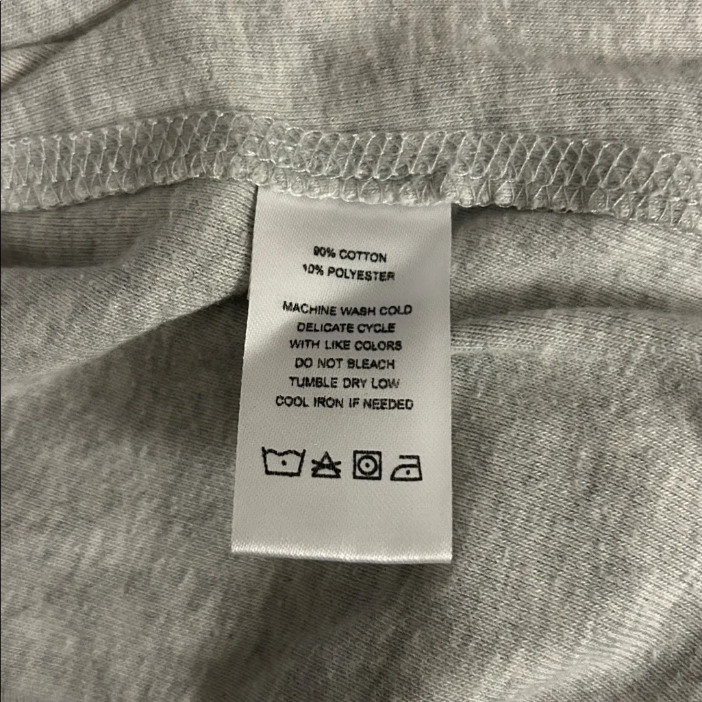 Lilla P Jewel Cotton Blend Knit Tank Top in Grey Size Med Gray - Image 4