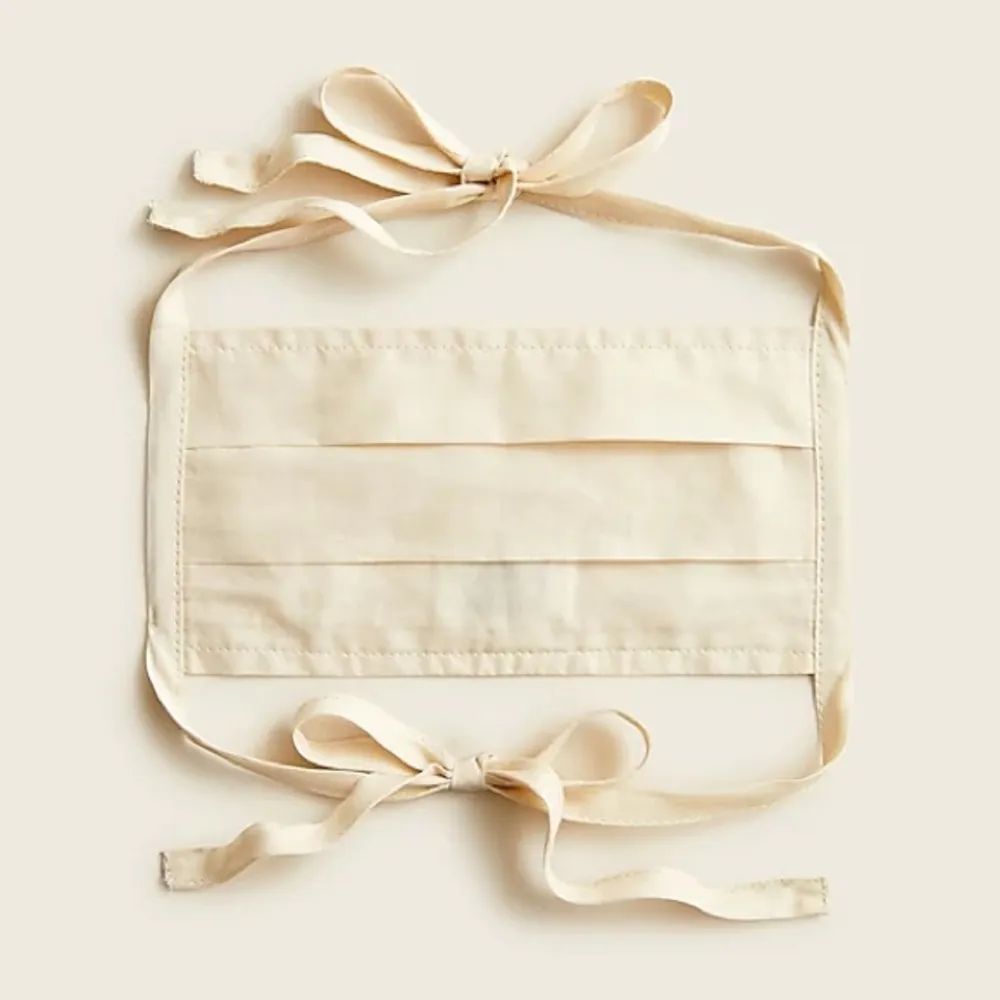 J. Crew Reusable Washable Fabric Tie Masks, Set of 3, NWT - Image 4