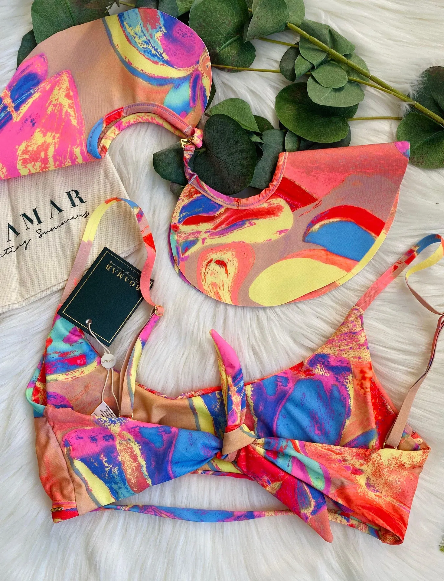 Boamar Mayi Bikini Top, Size S/M - Image 8