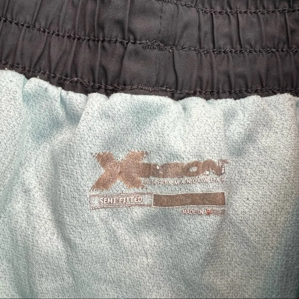 Xersion Athletic Running Shorts Gray Blue - Image 6