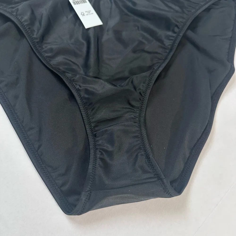 JCrew high rise 2X Black bikini bottoms NWT - Image 6