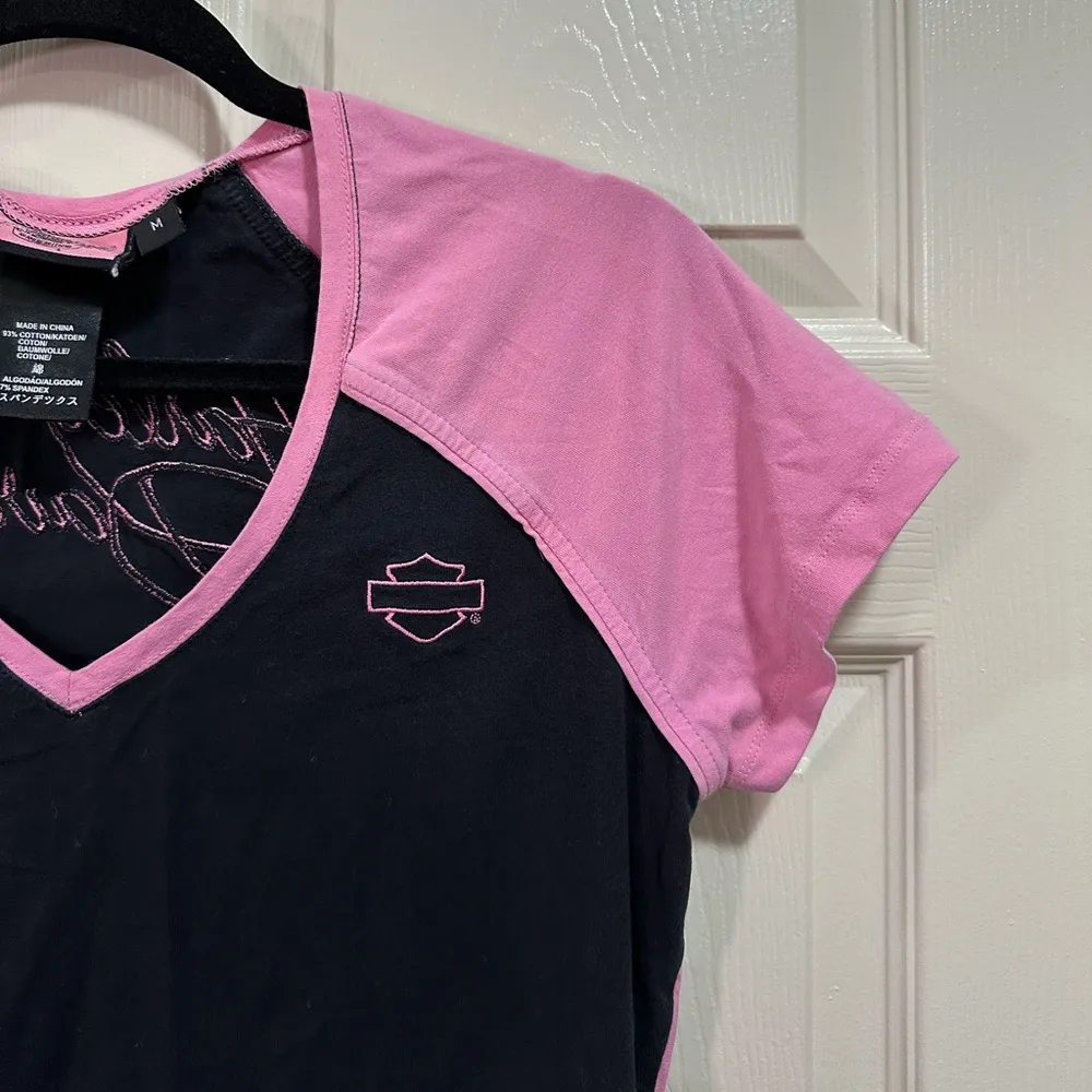 Harley Davidson Short Sleeve V - Image 2