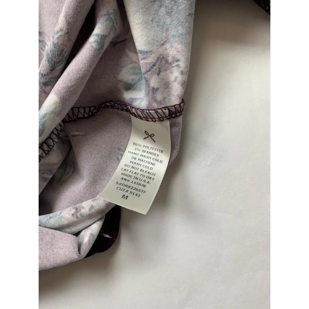 French Grey Floral Print Halter - Image 4