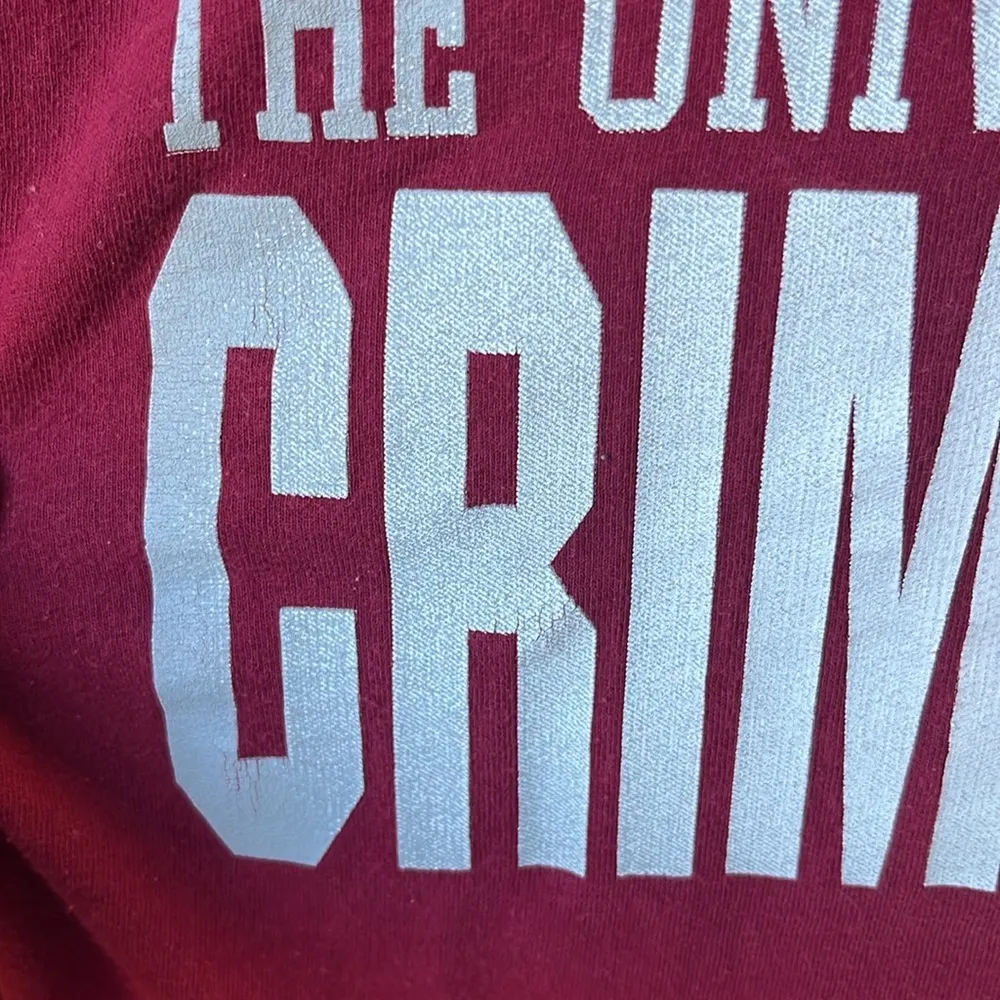 The University of Alabama Crimson Tide Long Sleeve TShirt Womens Large Red - Image 3