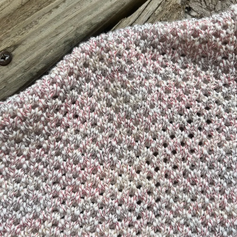 Lovers & Friends Women's Open Knit Spacedye Sweater Size XS - Image 4