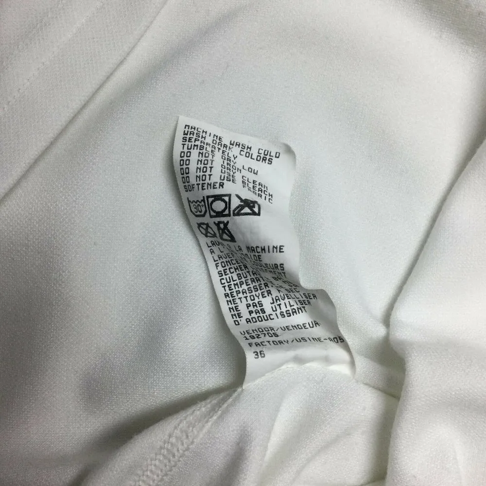 The North Face Womens White Long Sleeve Shirt Size L  Active Wear Layering Top - Image 5