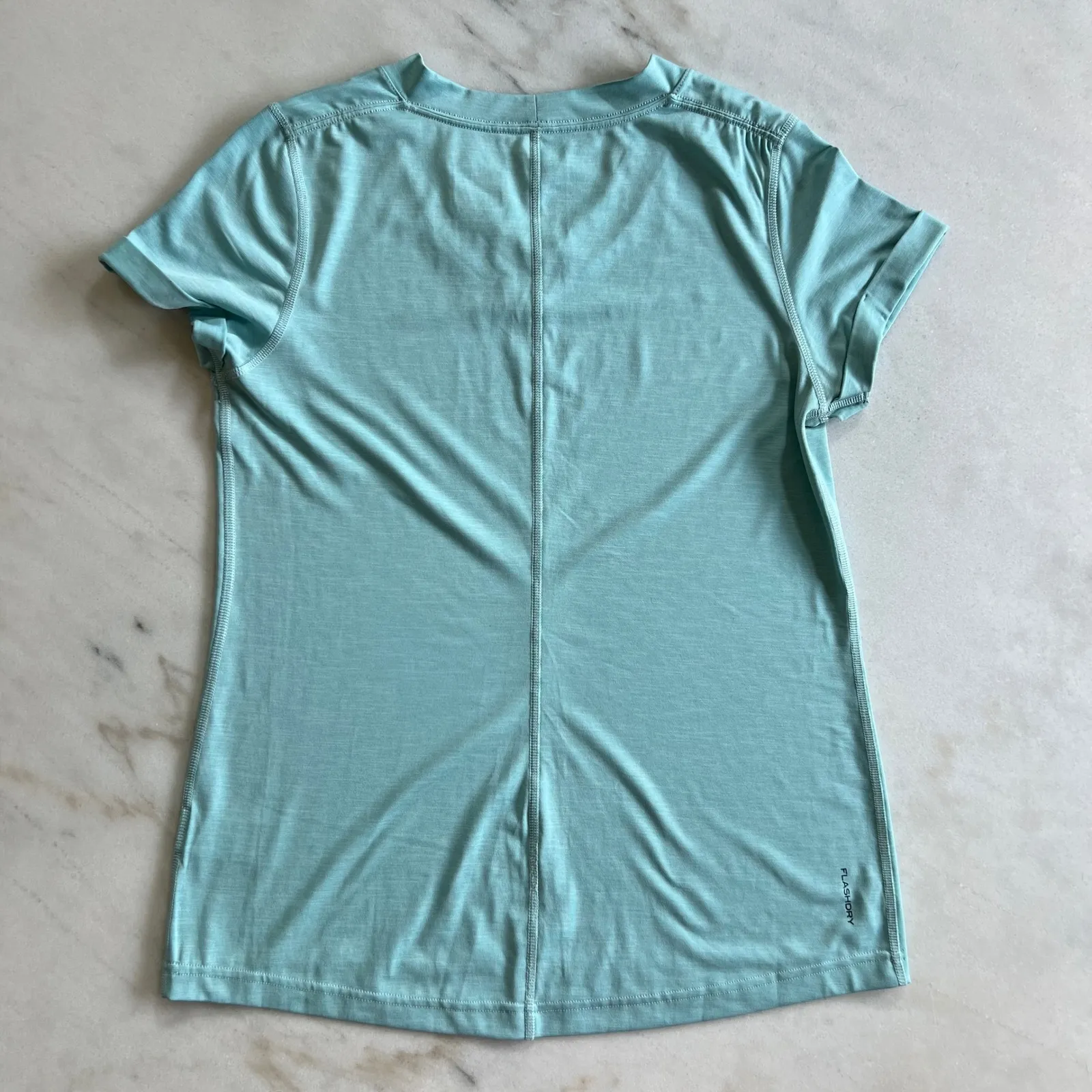 The‎ North Face Womens FlashDry V Neck Short Sleeve Athletic Top - Image 8