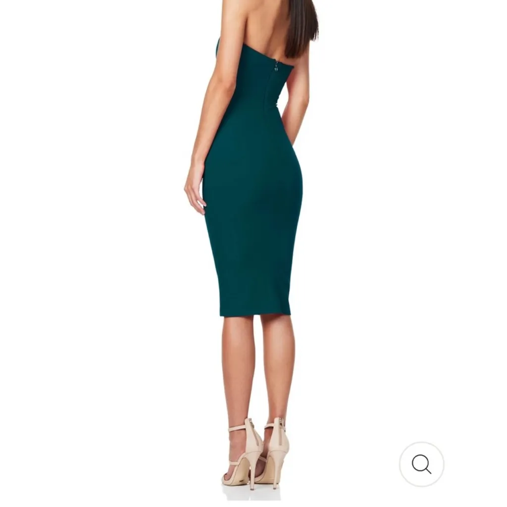 NWT Nookie Destiny‎ Halter Midi Dress in Red Sz XS $250 - Image 7