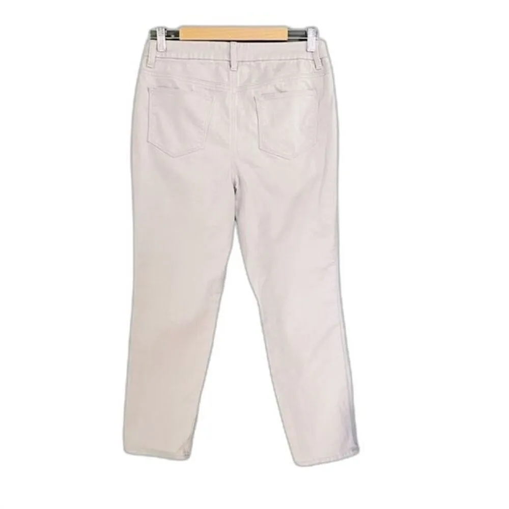 Chico’s Jeans Light Gray Stretch Skinny Denim Women’s Size 4 | Chicos 0.5 Ankle - Image 2