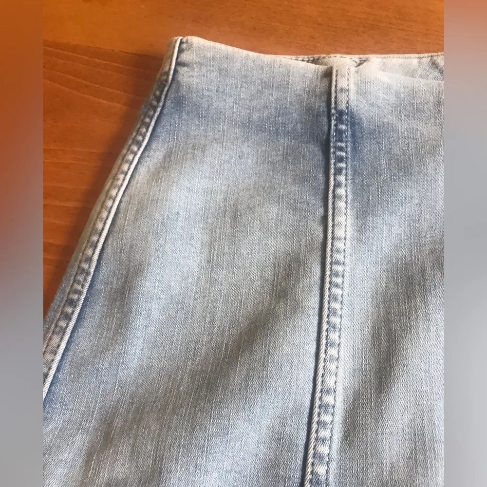 Free People Denim mini skirt - Image 5