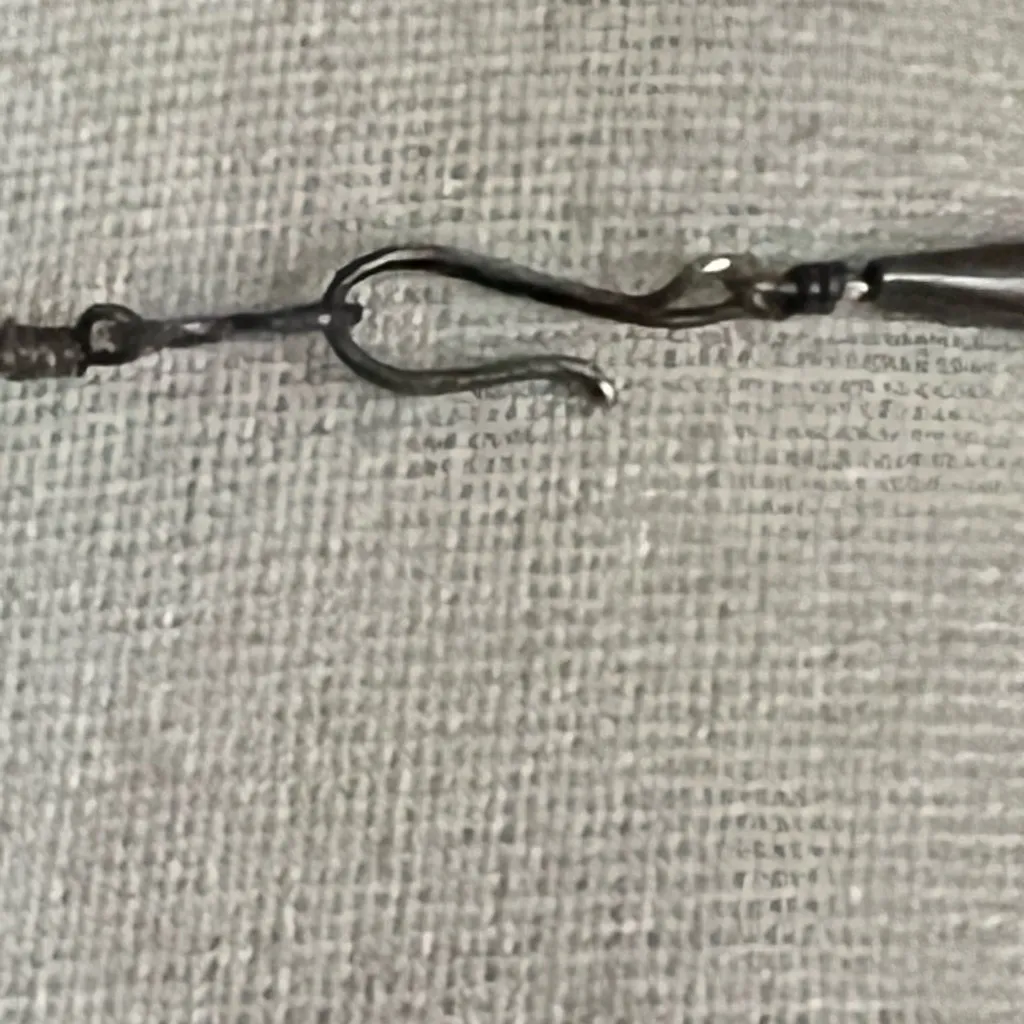 VTG.Native American Indian Bear Fetish Animal multi carved gemstone necklace. - Image 11