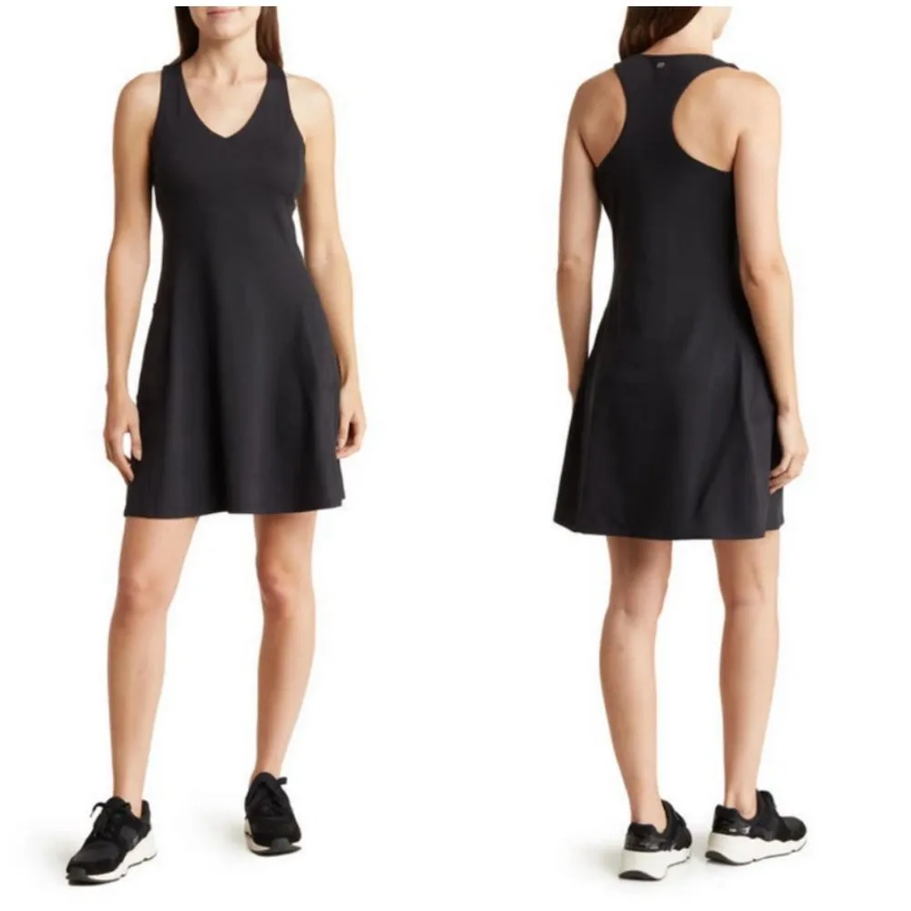 💕MARIKA💕 Evelyn Active Dress Dry Wik ~ Black Large L NWT - Image 6