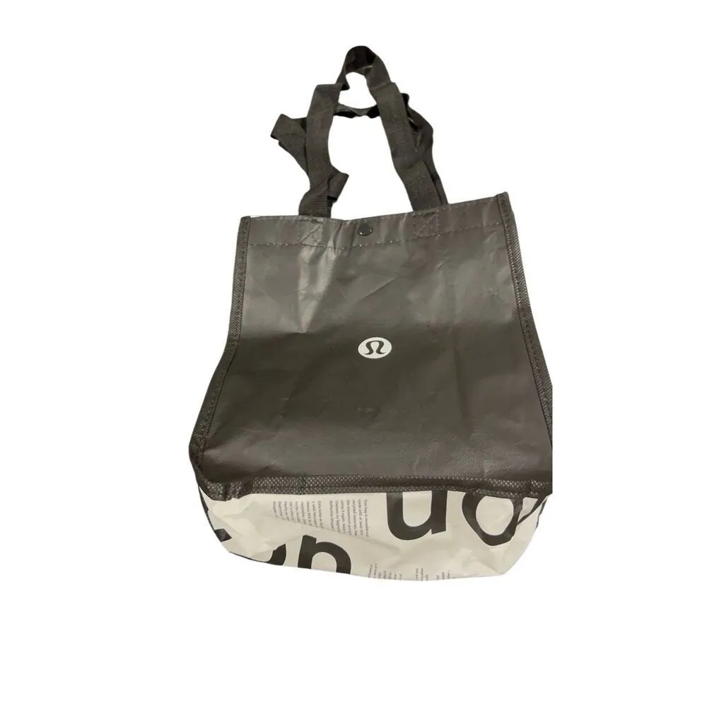 Lululemon Athletica White Tote shopping Bag - Image 6