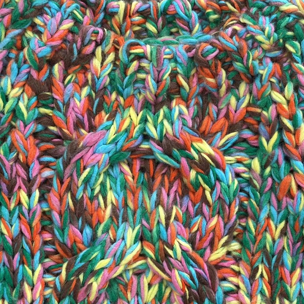 Colorful Knit Sweater - Image 4