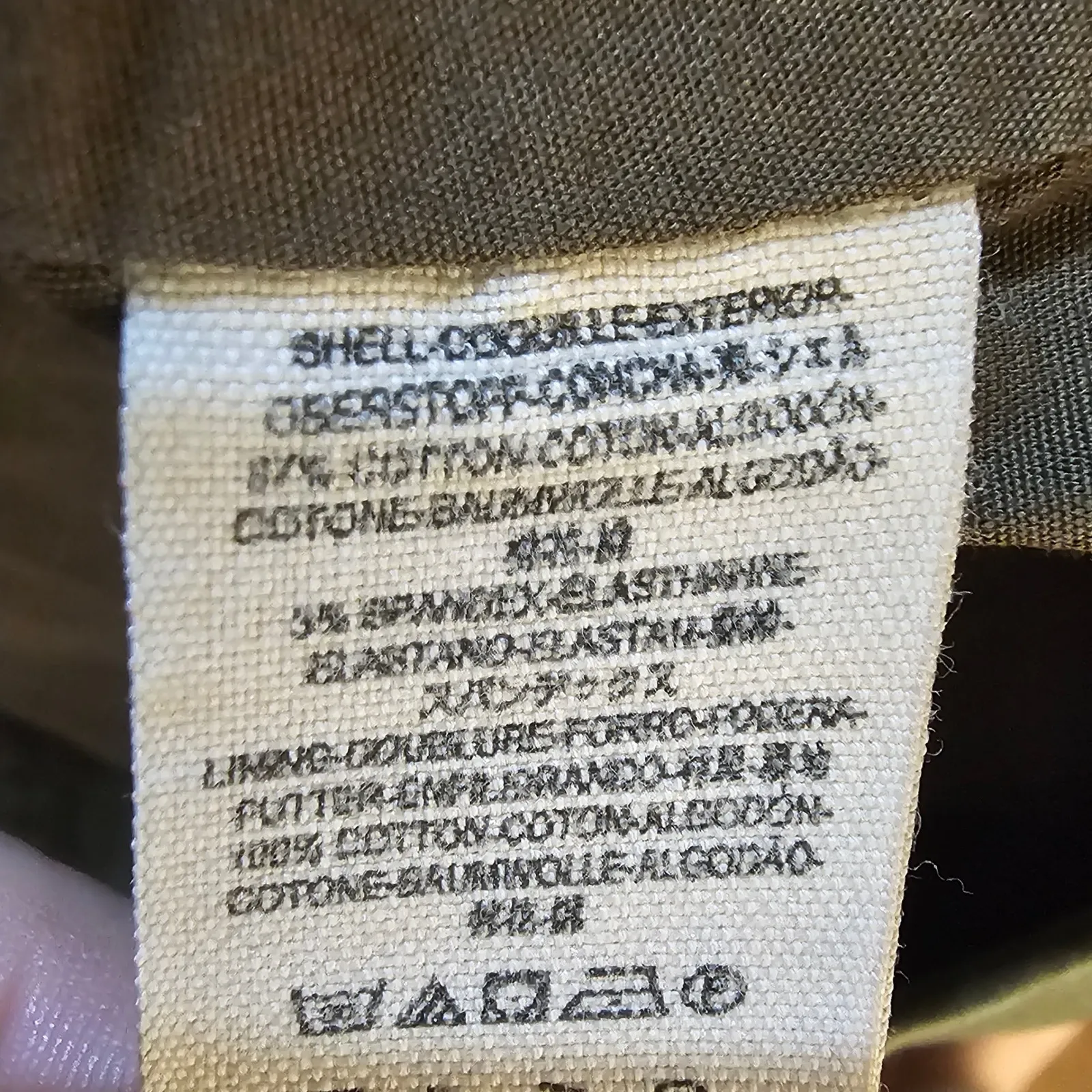 Free People‎ Womens Army Green Embroidered Twill Parka Small - Image 6