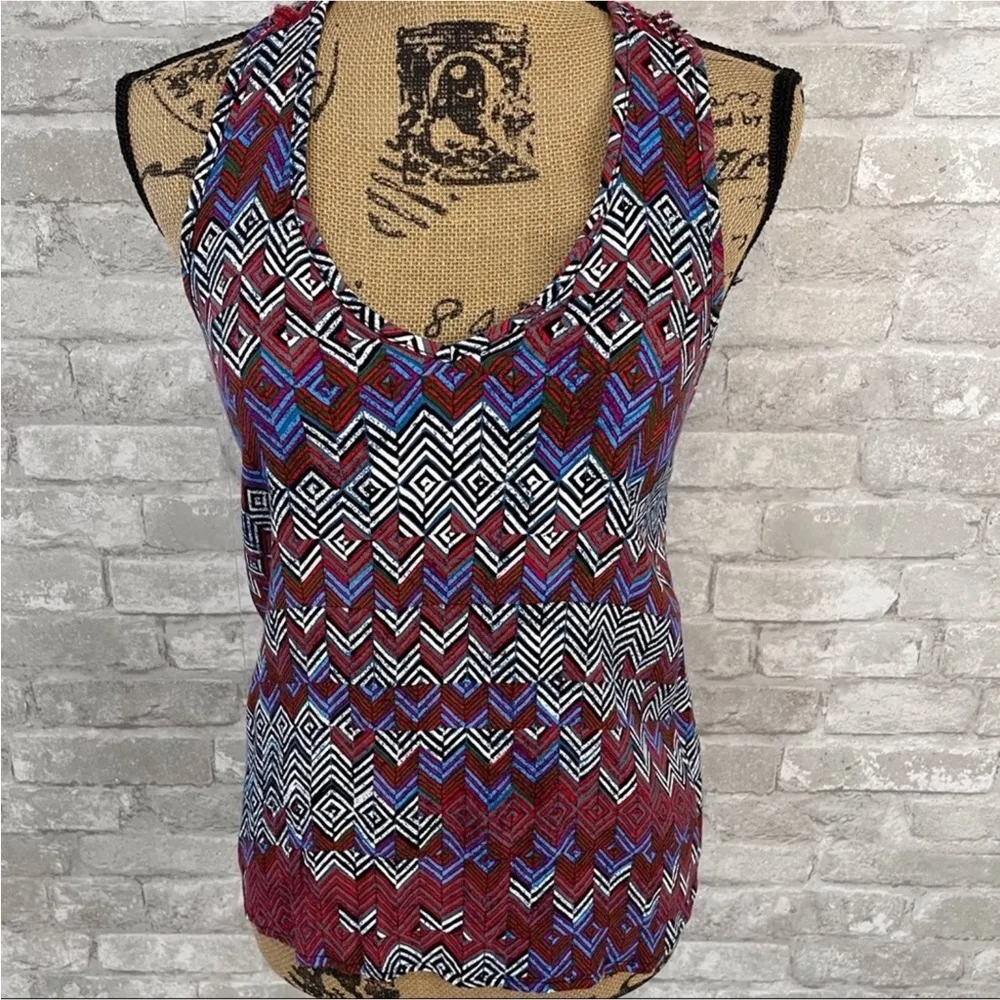 Anthropologie Ella Moss Kalisa Cross Back Tank Top - Image 2