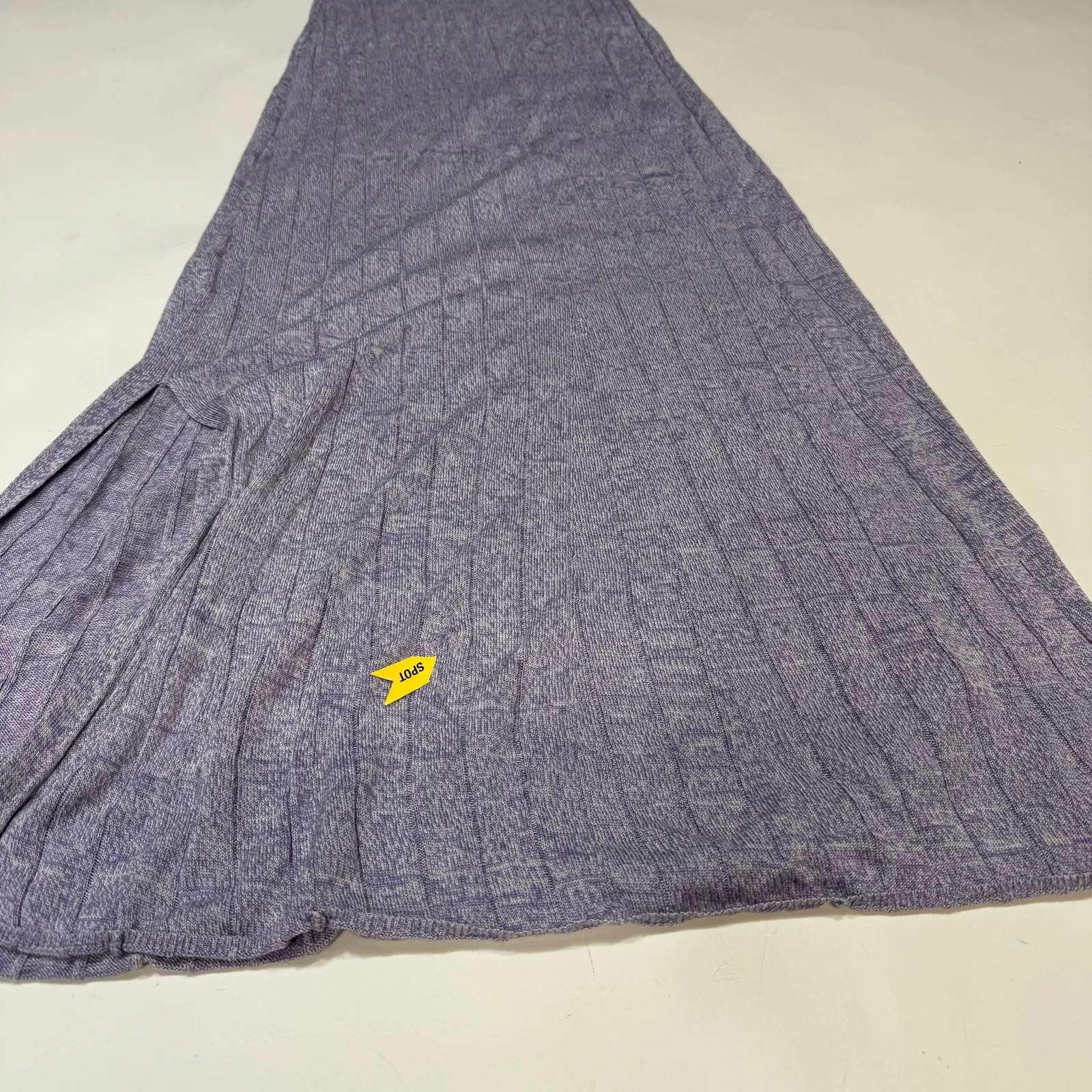 NAADAM Marled Tank midi Dress lilac knit size Small Purple - Image 7